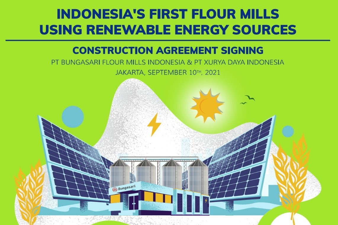 Indonesia’s First Flour Mills Using Renewable Energy Sources